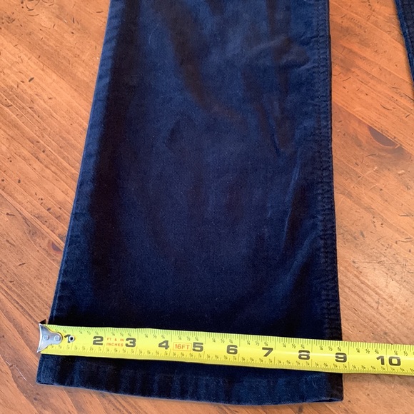 Eddie Bauer Black Velvet Pants size 4 - Picture 10 of 12
